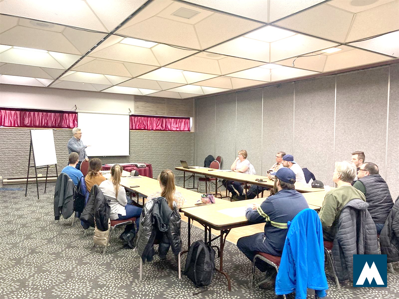 Session de formation Mosaïca réunissant des équipes de production et leurs superviseurs